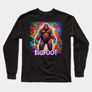 VIBRANT VISIONS (BIGFOOT) Long Sleeve T-Shirt